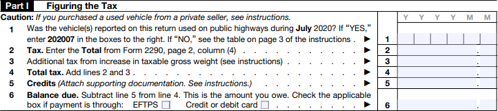 form 2290